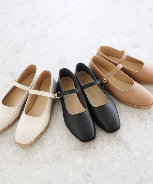 「MODE KAORI」 シューズ 22.5cm アイボリー レディース_画像8