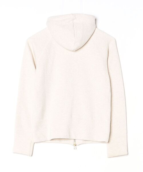 「allureville」 ジップアップパーカー 2 ベージュ レディース_画像2