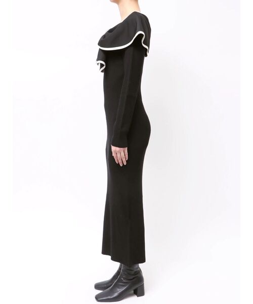 dazzlin（ダズリン） ワンピース パイピングリボンニットワンピース