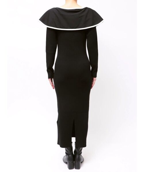 dazzlin（ダズリン） ワンピース パイピングリボンニットワンピース