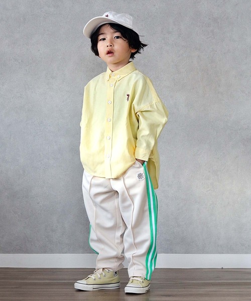 「U.S. POLO ASSN.」 「KIDS」長袖シャツ 120 イエロー キッズ_画像3