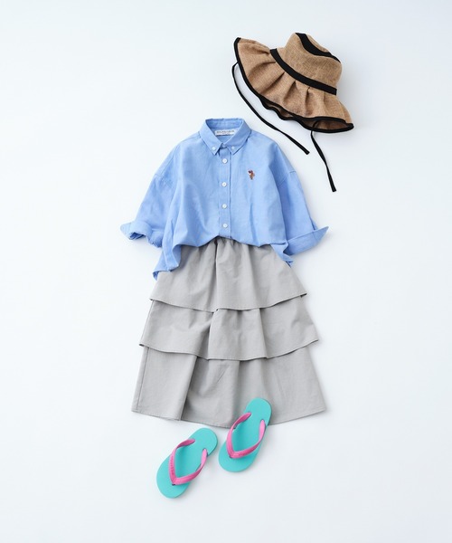 「U.S. POLO ASSN.」 「KIDS」長袖シャツ 120 イエロー キッズ_画像8