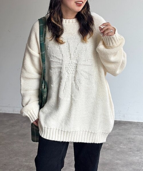 「CPCM」 長袖ニット MEDIUM ブルー レディース_画像8