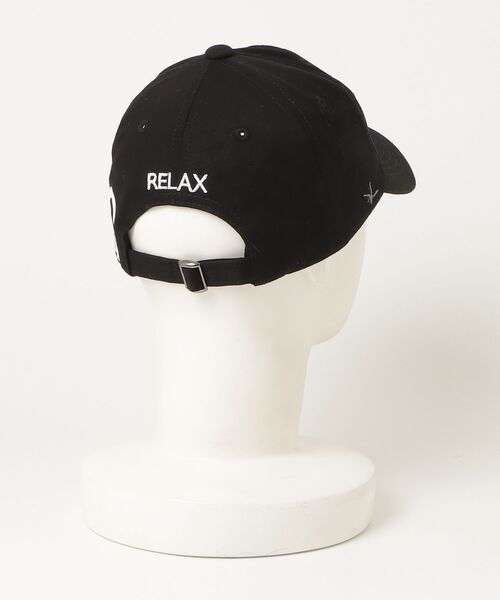 「1piu1uguale3 RELAX」 キャップ - ブラック メンズ_画像2