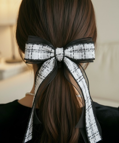 Lady Rora ヘアゴム クラシック ツイード ヘアゴム : ZOZOTOWN Yahoo