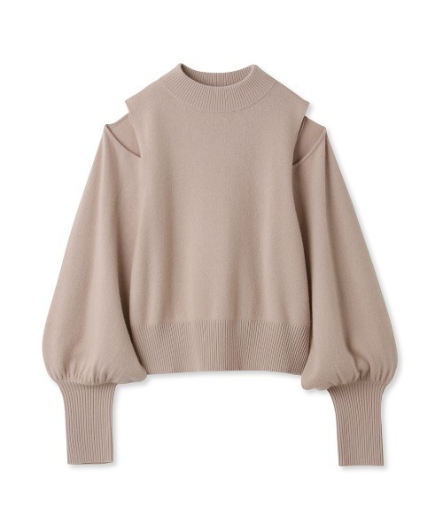 「SNIDEL」 長袖ニット ONE SIZE ホワイト レディース_画像3