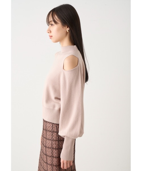 「SNIDEL」 長袖ニット ONE SIZE ホワイト レディース_画像8