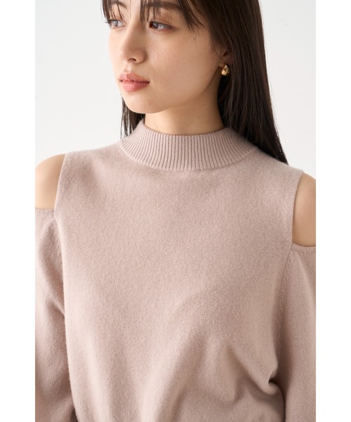 「SNIDEL」 長袖ニット ONE SIZE ホワイト レディース_画像9