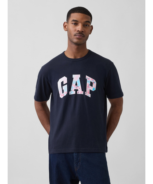 GAP（ギャップ） tシャツ リラックスフィット SAKURA GAPロゴTシャツ