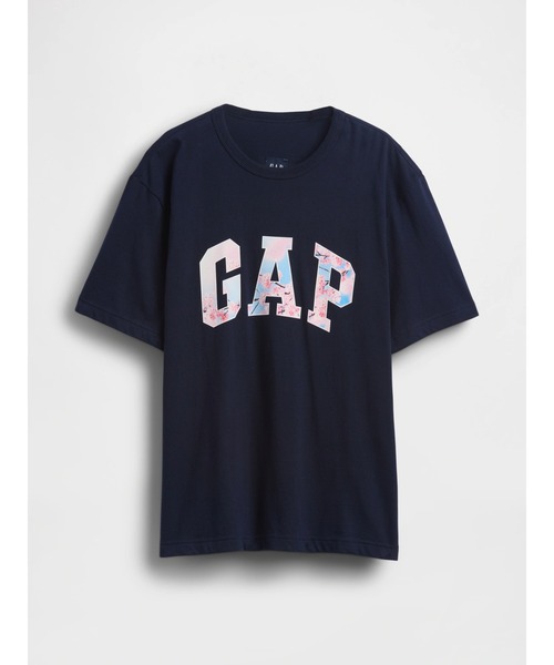 GAP（ギャップ） tシャツ リラックスフィット SAKURA GAPロゴTシャツ