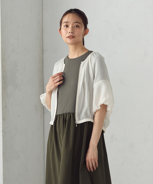 「COMME CA ISM」 カーディガン LARGE ブラック レディース_画像7