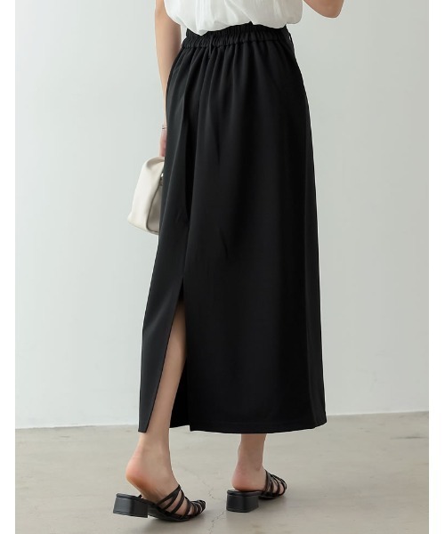 「Re:EDIT」 スカート MEDIUM グレイッシュベージュ レディース_画像4