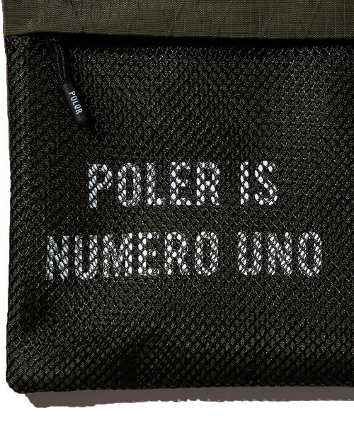 「POLeR」 ポーチ FREE オリーブ メンズ_画像7