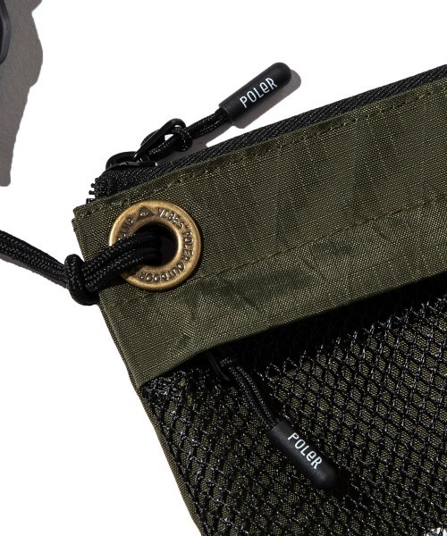 「POLeR」 ポーチ FREE オリーブ メンズ_画像8