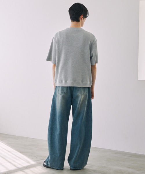 LUENNA tシャツ 「LUENNA」Thermal Henley Neck T-Shirt / サーマル