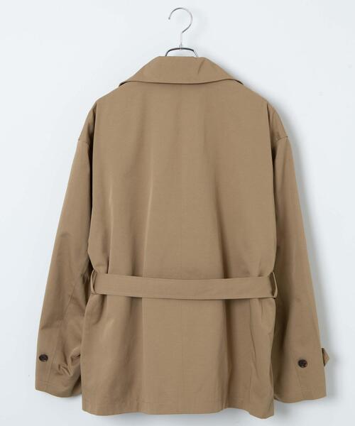 「LUCY」 トレンチコート MEDIUM ベージュ メンズ_画像7