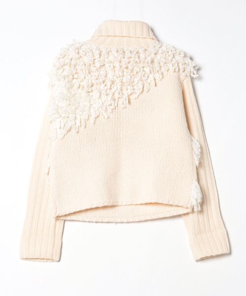 「leinwande」 タートルネックニット FREE ホワイト レディース_画像2