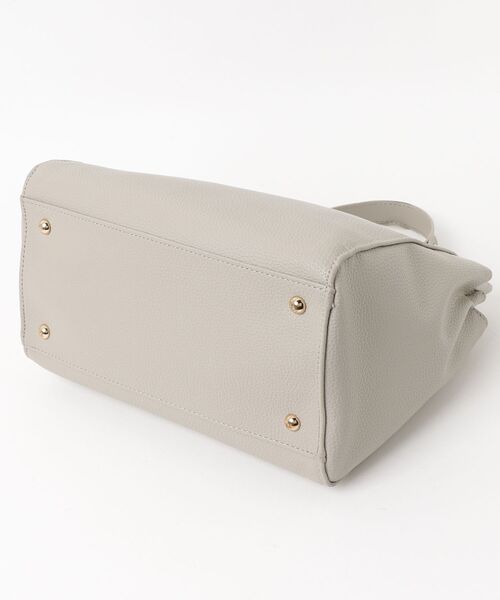 「Andemiu」 ハンドバッグ FREE グレイッシュベージュ レディース_画像3