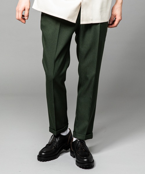 「MR.OLIVE」 スラックス MEDIUM ネイビー メンズ_画像9