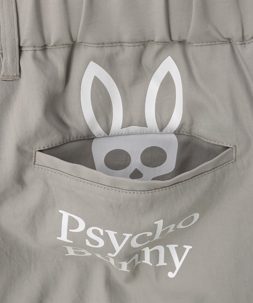 Psycho Bunny（サイコバニー） スラックス ポケットバニー タスラン
