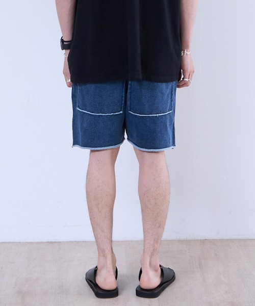 LES TIEN（レスティエン） パンツ LES TIEN INDIGO YACHT SHORT (IF