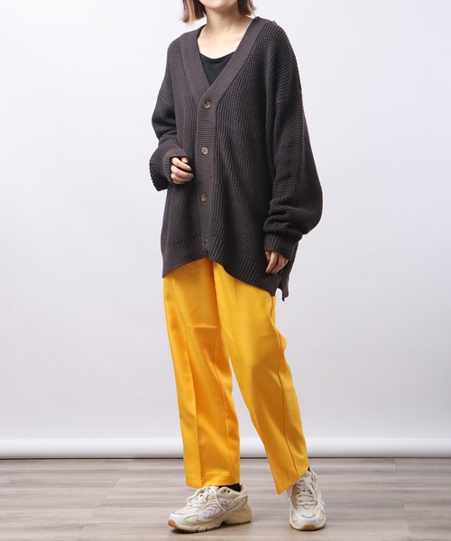 「FUNALIVE」 「cathy’s closet」ニットカーディガン M オフホワイト メンズ_画像8