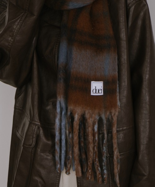 「duei」 ストール FREE ブラウン系その他 レディース_画像4