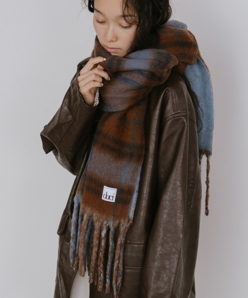 「duei」 ストール FREE ブラウン系その他 レディース_画像5