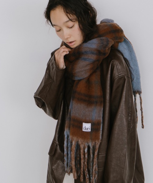 「duei」 ストール FREE ブラウン系その他 レディース_画像6