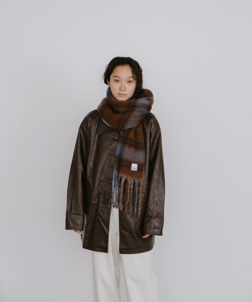 「duei」 ストール FREE ブラウン系その他 レディース_画像8