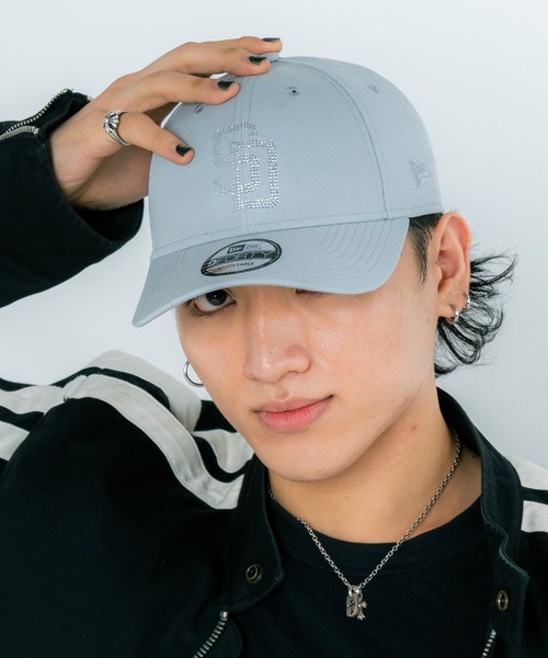 NewEra ジュエルキャップ　ラインストーン　y2k グランジ NEW ERA（ニューエラ） キャップ 帽子 ニューエラ「NEW ERA」別注