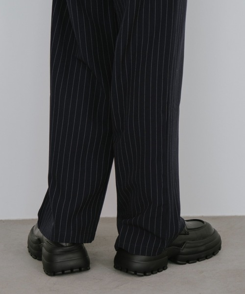 「duei」 スラックス FREE ネイビー レディース_画像4