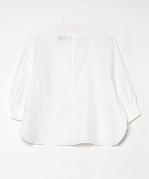 「UNITED ARROWS」 7分袖ブラウス FREE ホワイト レディース_画像3
