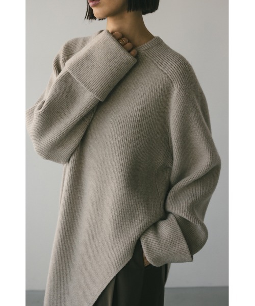 「STYLEMIXER」 長袖ニット FREE ベージュ レディース_画像8