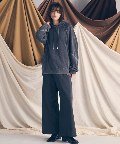 「MAISON SPECIAL」 スウェットパンツ 2 チャコールグレー メンズ_画像2