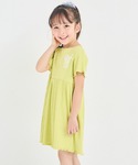 ワンピース 「リブコットン100」ガールズ ワ...の詳細画像1