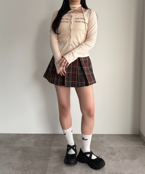 「apres jour mignon」 カーディガン X-LARGE グレー レディース_画像3