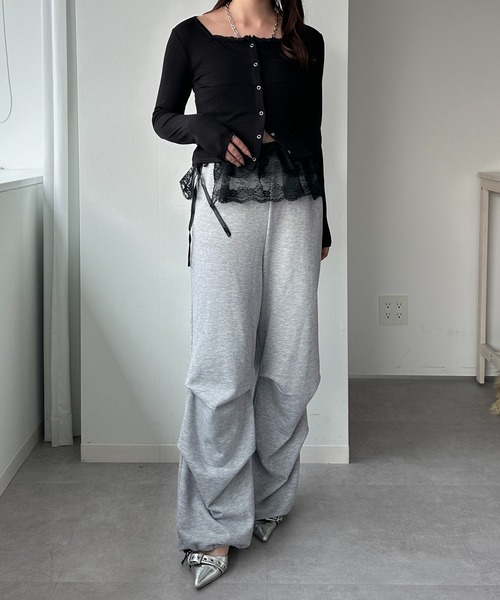 「apres jour mignon」 カーディガン X-LARGE グレー レディース_画像5