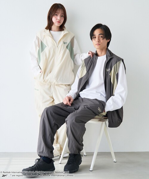 coen（コーエン） コート ジャケット Reebok（リーボック）別注