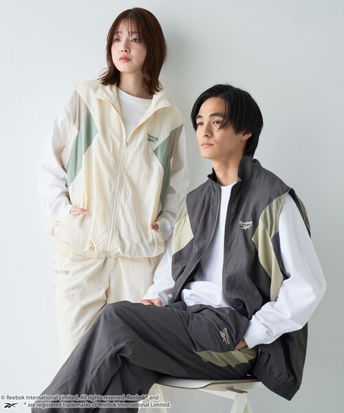 coen（コーエン） コート ジャケット Reebok（リーボック）別注