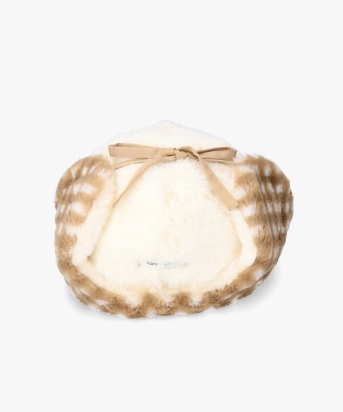 「kaorinomori」 帽子 M/57.5cm ライトブルー レディース_画像4