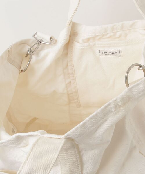 「THE CRAFT CREW PRODUCTS」 2WAYバッグ FREE アイボリー メンズ_画像4