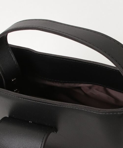 「folka」 ハンドバッグ ONESIZE ブラック レディース_画像4