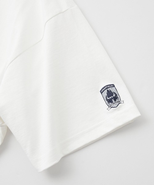 「PEN FIELD」 半袖Tシャツ M ブラウン メンズ_画像6
