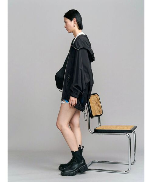 UN3D.（アンスリード） ブルゾン ジャンバー SUN CUT GATHER BLOUSON