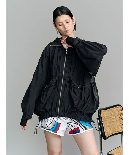 UN3D.（アンスリード） ブルゾン ジャンバー SUN CUT GATHER BLOUSON