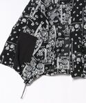 ブルゾン アウター バンダナパッチワークカット...の詳細画像3