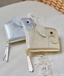 ミニ 二つ折り 二つ折り財布 財布 「牛革」ス...の詳細画像2
