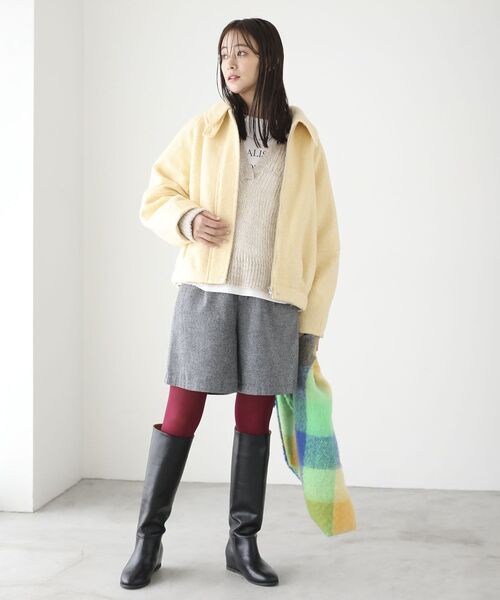 「Green Parks」 「rupis」ロングブーツ L ブラック レディース_画像3
