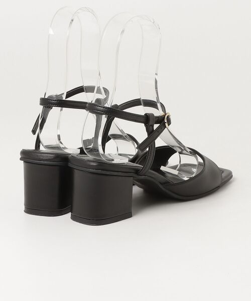 「SLOBE IENA」 ヒールサンダル 24cm ブラック レディース_画像2